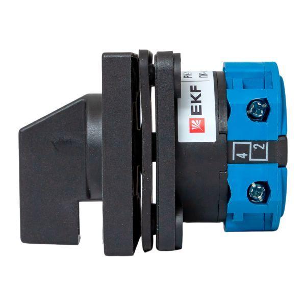  Переключатель кулачковый ПК-1-21 1п 10А "1-0-2" IP65 EKF pk-1-21-10-65 фото в каталоге от BTSprom.by