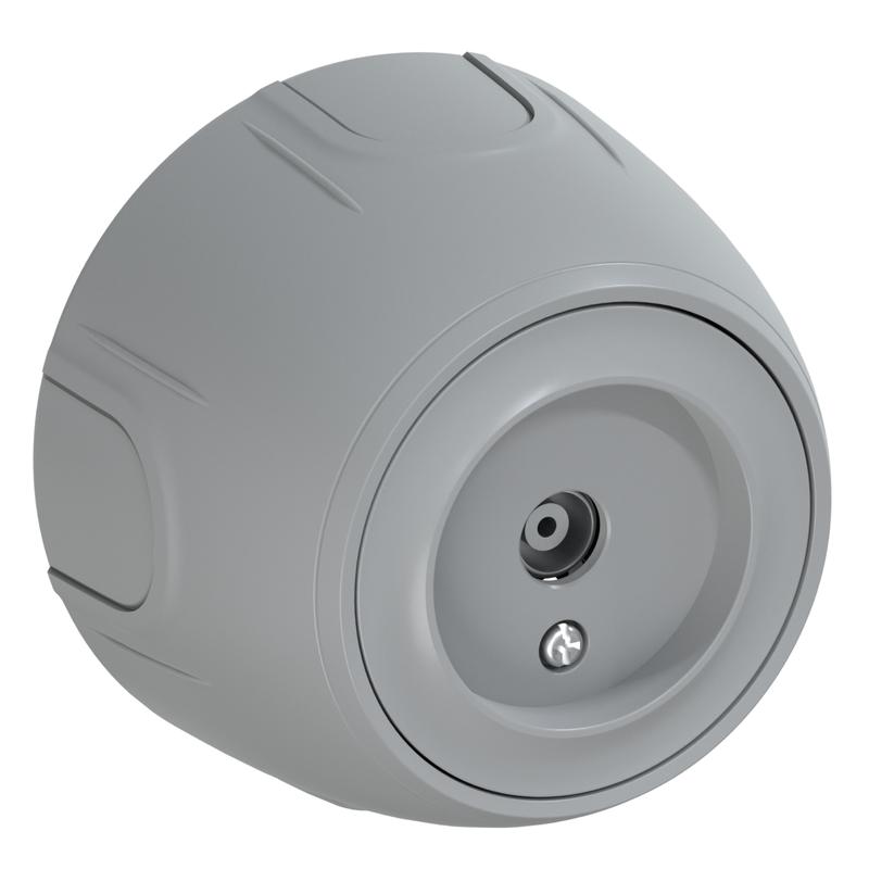 розетка телевизионная tv rotondo сер. onekeyelectro 7700884 от BTSprom.by