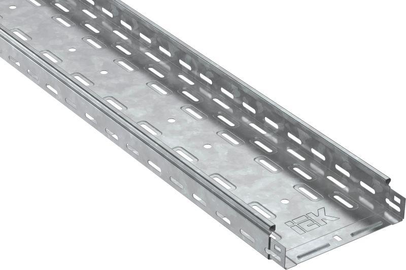 Лоток листовой перфорир. 200х50 L2000 сталь 0.7мм HDZ IEK CLP10-050-200-2-M-HDZ от BTSprom.by