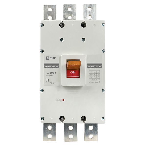  Выключатель автоматический 3п 1250/1250А 35кА ВА-99М PROxima EKF mccb99-1250-1250m фото в каталоге от BTSprom.by