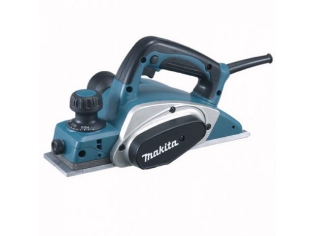 рубанок электрический makita kp 0800 в кор. + набор ножей d-07945 (620 вт, шир. до 82 мм, глуб. до 2.5 мм) kp0800x1 от BTSprom.by