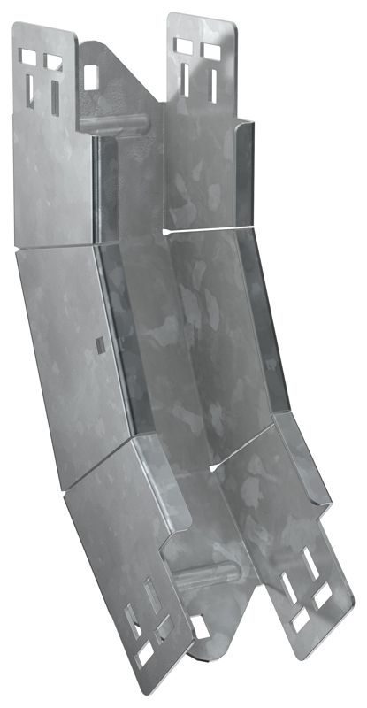 Угол для лотка вертикал. внутр. 45град. 80х80 2мм HDZ ESCA 7 IEK ES7-PN-45-080-080-20-HDZ от BTSprom.by