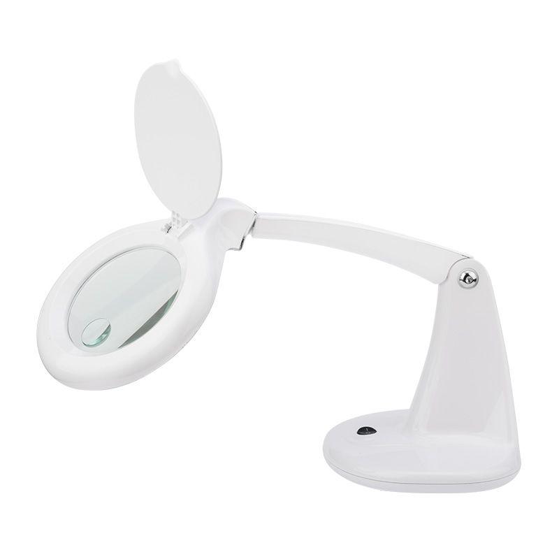  Лупа настольная 3D+12D с подсветкой 40 SMD LED d100мм бел. Rexant 31-0243 фото в каталоге от BTSprom.by