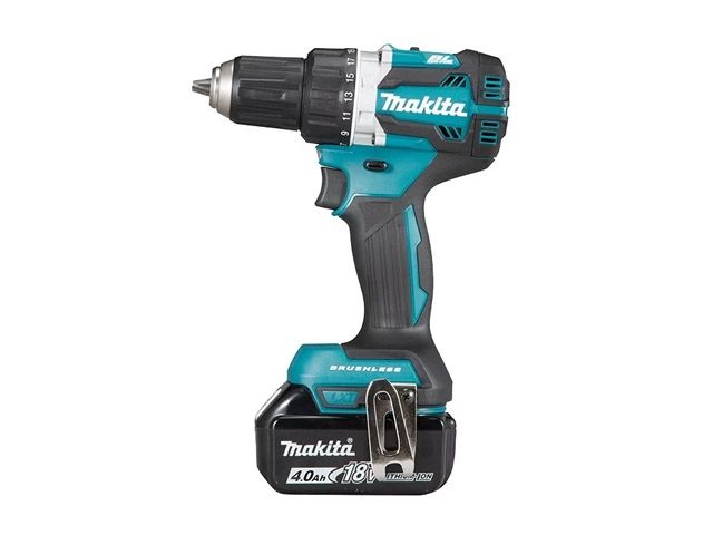 аккум. дрель-шуруповерт makita lxt ddf 484 rme в чем. (18.0 в, 2 акк., 4.0 а/ч li-ion, 2 скор., 54 нм, шурупы до 10 мм) ddf484rme от BTSprom.by