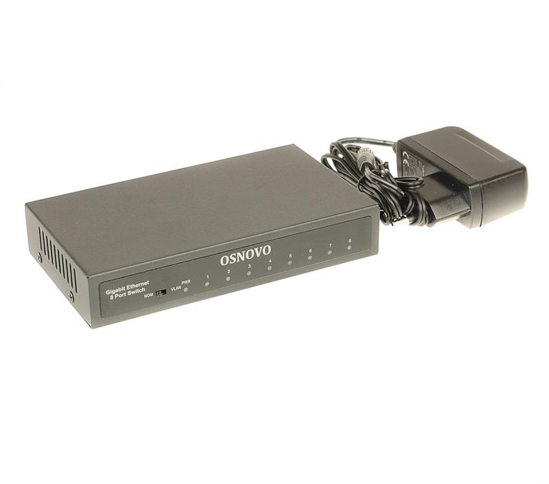 коммутатор sw-70800 gigabit ethernet на 8 rj45 портов osnovo 14287 от BTSprom.by