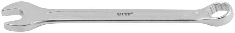  Ключ комбинированный усиленный "Гранд" CrV холодный штамп 16мм FIT 63286 фото в каталоге от BTSprom.by