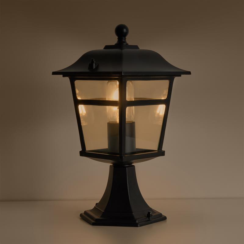  Светильник Noon 1х40Вт E27 IP44 ландшафтный Voltega VGL7213FL-01B фото в каталоге от BTSprom.by