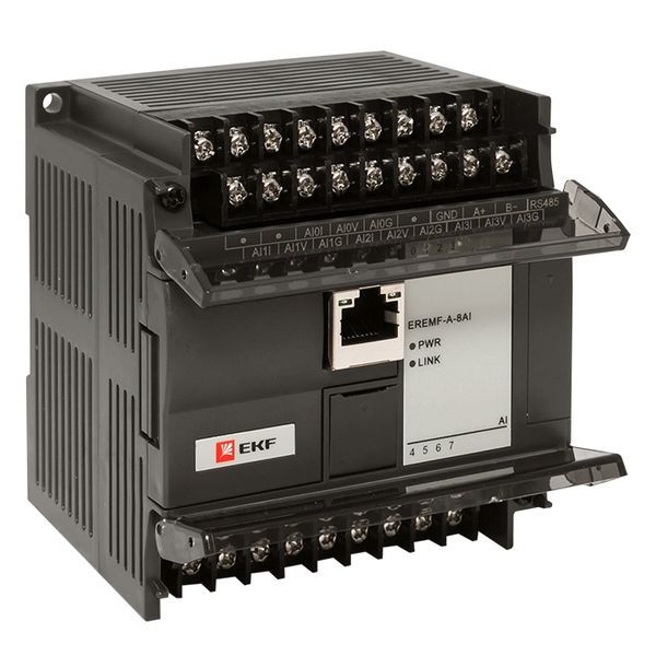  Модуль аналогового ввода EREMF 8 PRO-Logic (с поверкой) EKF EREMF-A-8AI-V фото в каталоге от BTSprom.by