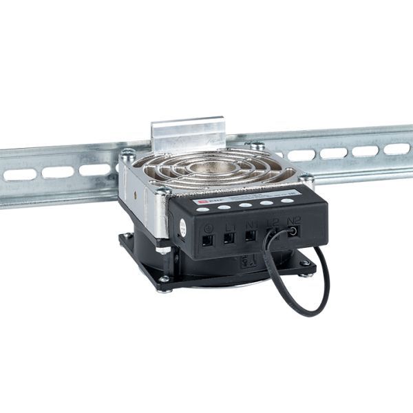  Обогреватель на DIN-рейку с вентилятором 400Вт 230В IP20 Quardo PROxima EKF heater-vent-q-400-20 фото в каталоге от BTSprom.by