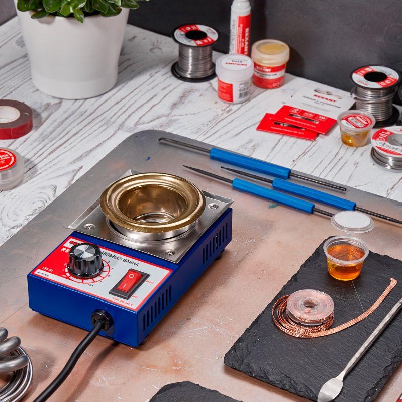  Ванна паяльная модель R50 150Вт d50мм 200-480град.C Rexant 09-9030 фото в каталоге от BTSprom.by