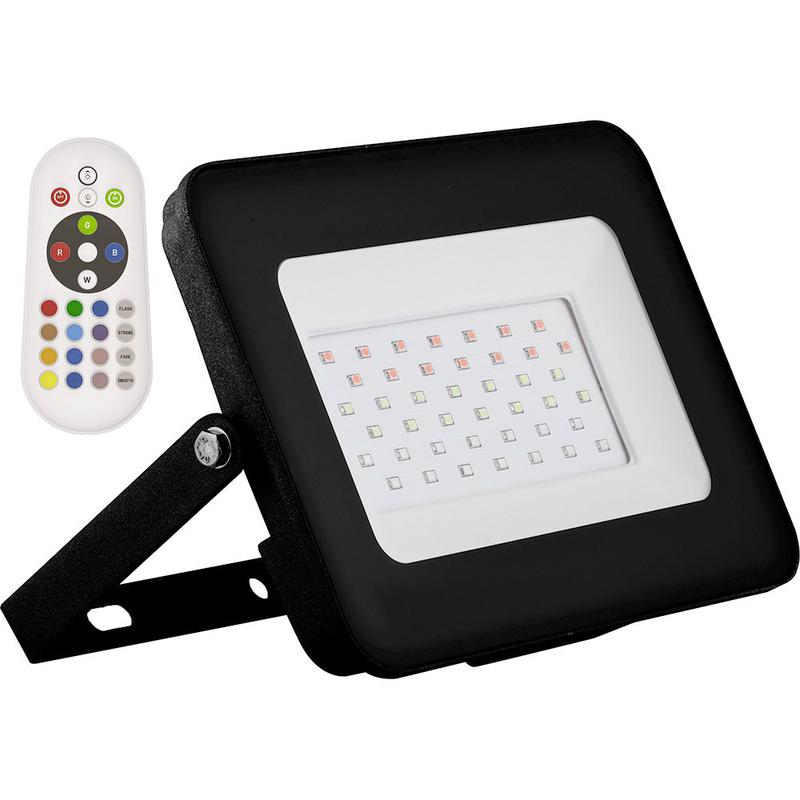 прожектор светодиодный 2835smd 30вт rgb ac230в/50гц ip65 черн. ll-612 feron 29702 от BTSprom.by