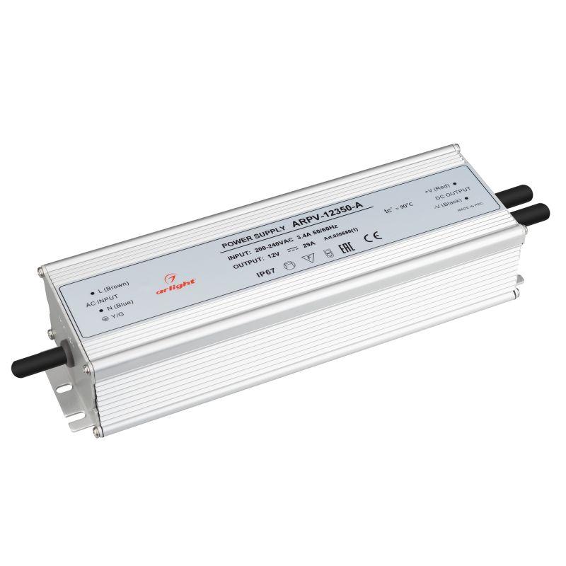 блок питания arpv-12350-a 12в 29.0а 350вт ip67 метал. arlight 026680(1) от BTSprom.by