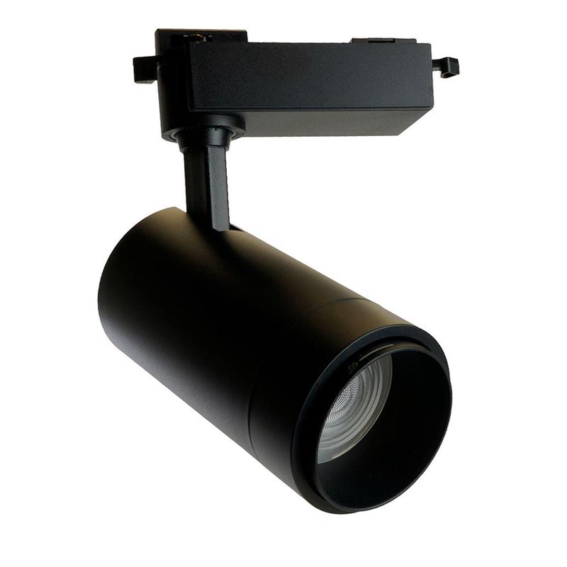 светильник светодиодный трековый на шинопровод 30вт 2100лм 4000к черн. изменяемый угол освещения 15-60град al137 feron 51178 от BTSprom.by