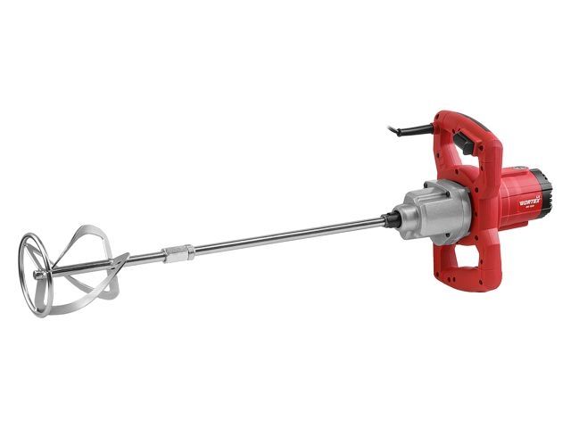 миксер строительный wortex lx mx 1213 в кор. 1200 вт, 2 скор., m14, рег.об. + насадка (рег. об., насадка для смешивания 120 мм) 1330427 от BTSprom.by