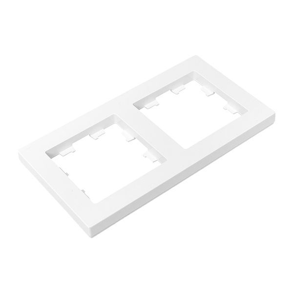  Рамка 2-м Эпика пластик бел. EKF UP1-FPW-02 фото в каталоге от BTSprom.by