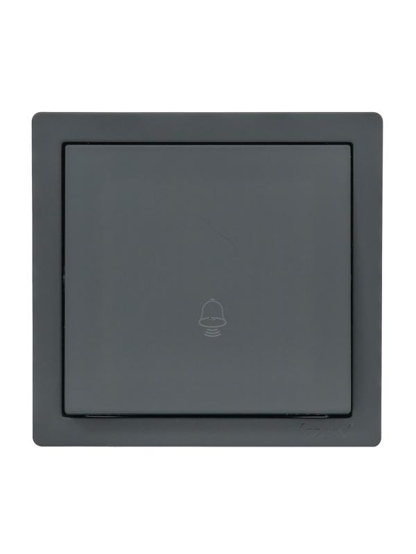 кнопка звонка оп leto графит lezard 752-3400-103 от BTSprom.by