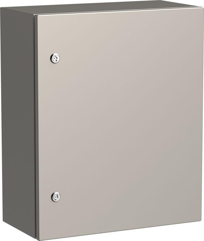 корпус щмп-60.60.25 (aisi 304) titan 5 ухл1 ip66 метал. iek ti5-11-n-060-060-025-66 от BTSprom.by