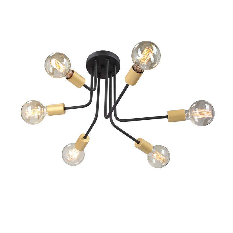  Люстра 6xE27 макс. 40Вт Vitaluce V4957-1/6PL фото в каталоге от BTSprom.by