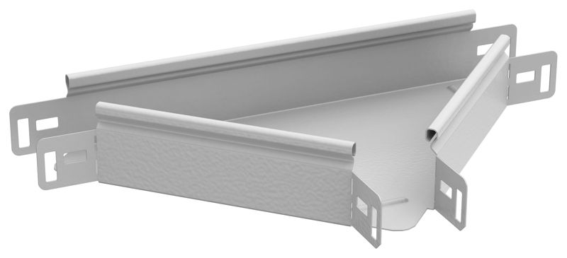 Ответвитель для лотка Т-образ. 50х50 0.8мм RAL 9016 ESCA 5 IEK ES5-RT-050-050-08-RGA от BTSprom.by