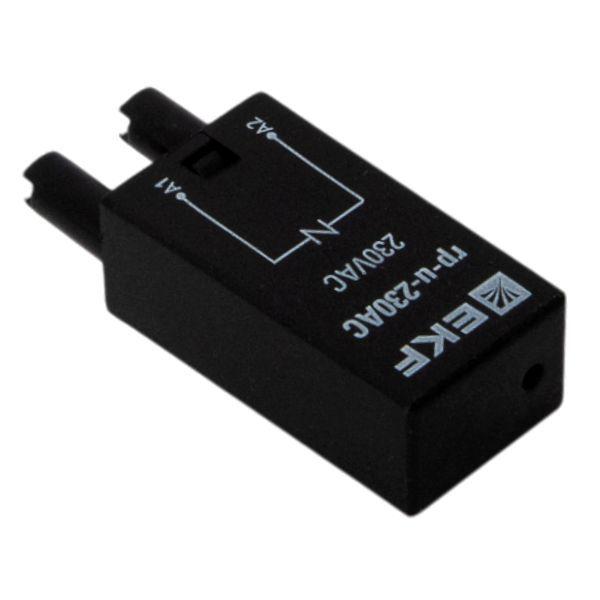  Модуль защитный с варистором 230В AC для промежуточных реле RP AVERES EKF rp-u-230AC фото в каталоге от BTSprom.by