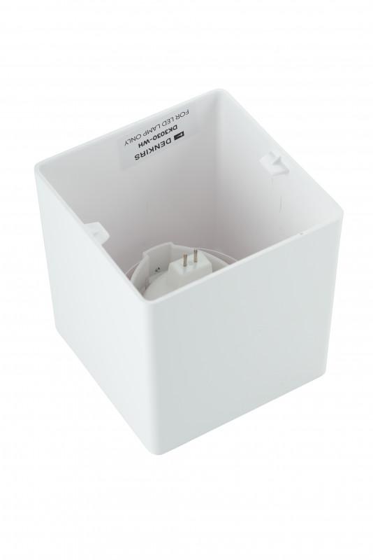  Светильник 10Вт GU5.3 IP20 LED накладной пластик бел. DENKIRS 529040 фото в каталоге от BTSprom.by