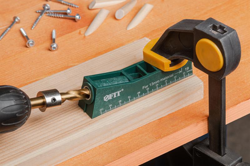  Кондуктор для глухих отверстий с ограничителем глубины одинарный FIT 36416 фото в каталоге от BTSprom.by