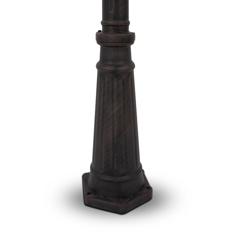  Светильник Fleur 3х60Вт E27 IP44 садово-парковый Maytoni O414FL-03BZ фото в каталоге от BTSprom.by