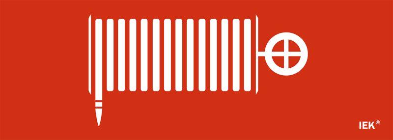 этикетка самоклеящаяся 280х100мм "пожарный кран" iek lpc10-1-28-10-pkran от BTSprom.by