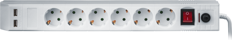 удлинитель с сетевым фильтром 6х1.8м с заземл. 16а ip20 71 864 nsp-usb-06-180-esc-3х1 3х1 navigator 71864 от BTSprom.by