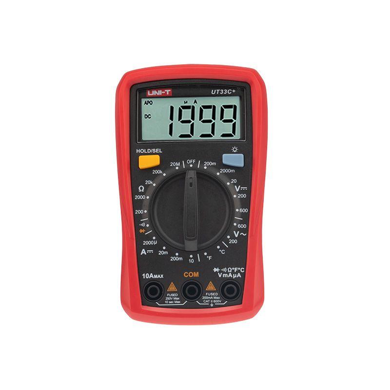 мультиметр портативный ut33c+ с измер. температуры прозвонка uni-t 13-0057 от BTSprom.by