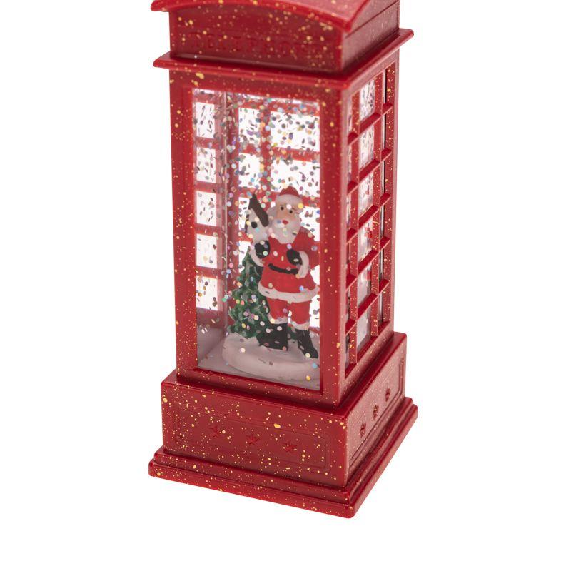  Светильник декоративный (фигура) "Телефонная будка" с эффектом снегопада и подсветкой Neon-Night 501-185 фото в каталоге от BTSprom.by