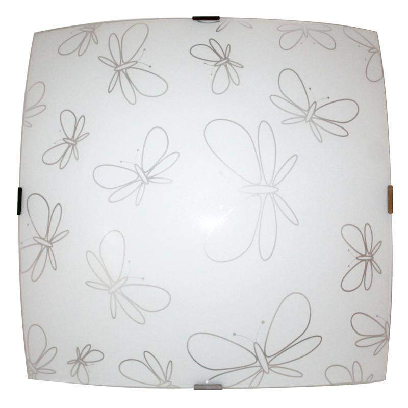 светильник нпб 06-3х60 м68 "бабочки" 400х400 матов. бел./клипсы штамп метал. (инд. упак.) элетех 1005205745 от BTSprom.by