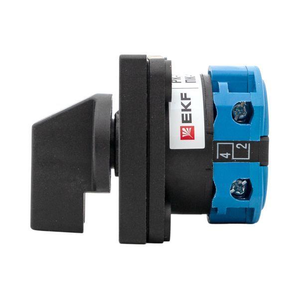  Переключатель кулачковый ПК-1-41 1П 10А "1-0-2" EKF pk-1-41-10 фото в каталоге от BTSprom.by