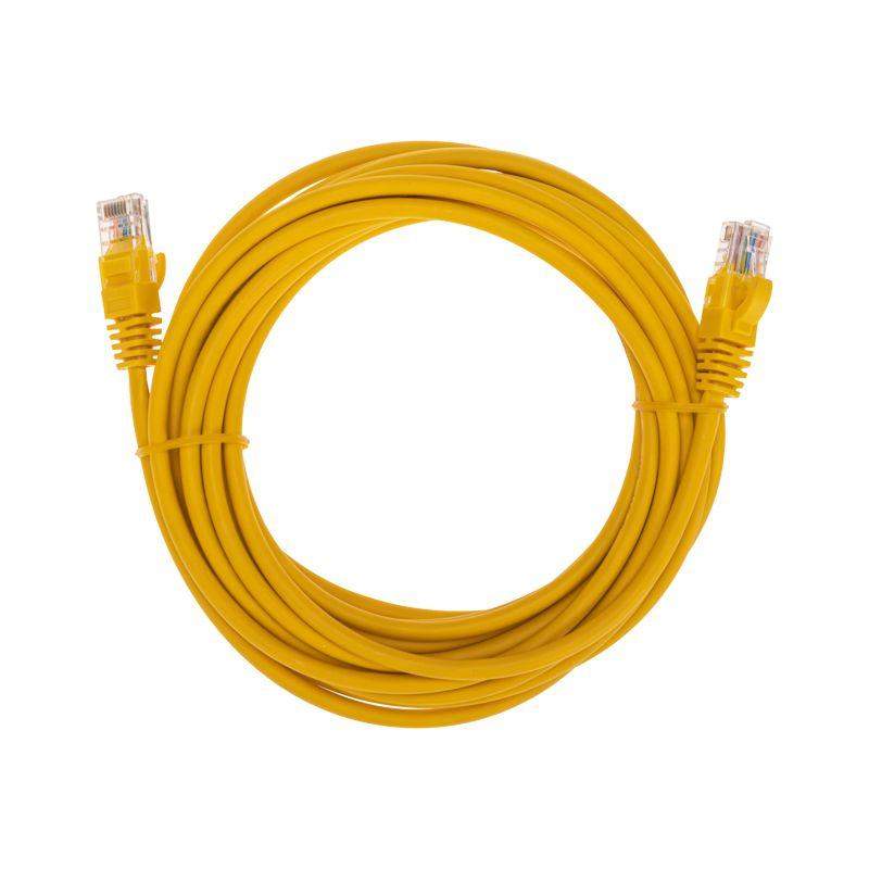 патч-корд u/utp cat 5e rj45-rj45 26awg lszh желт. 5м rexant 02-0105-5 от BTSprom.by