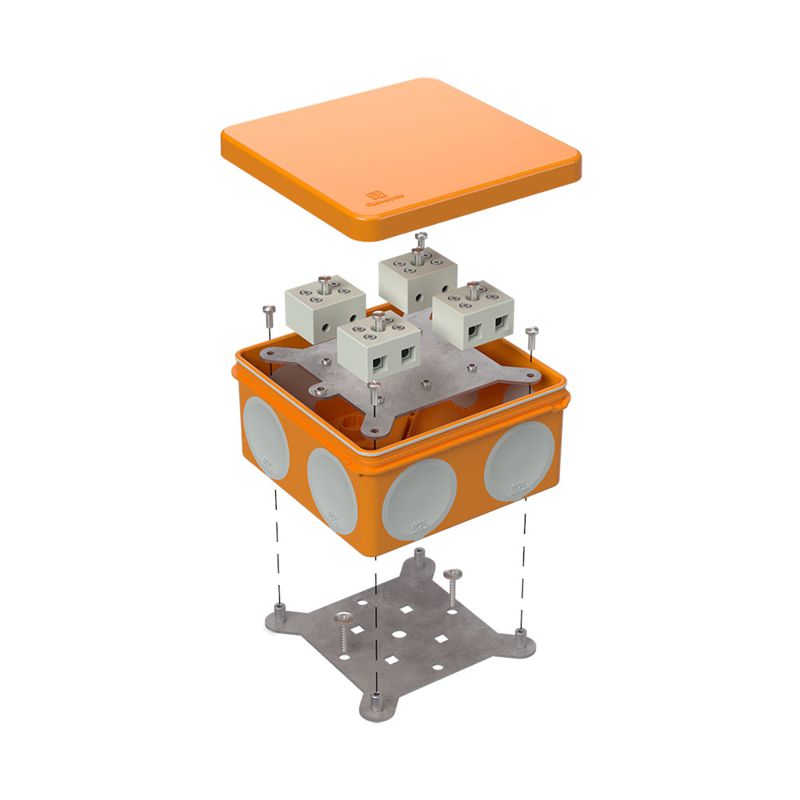 коробка огнестойкая оп двухкомпонентн. 60-0300-fr10.0-8 е15-е120 100х100х50 промрукав 60-0300-fr10.0-8 от BTSprom.by