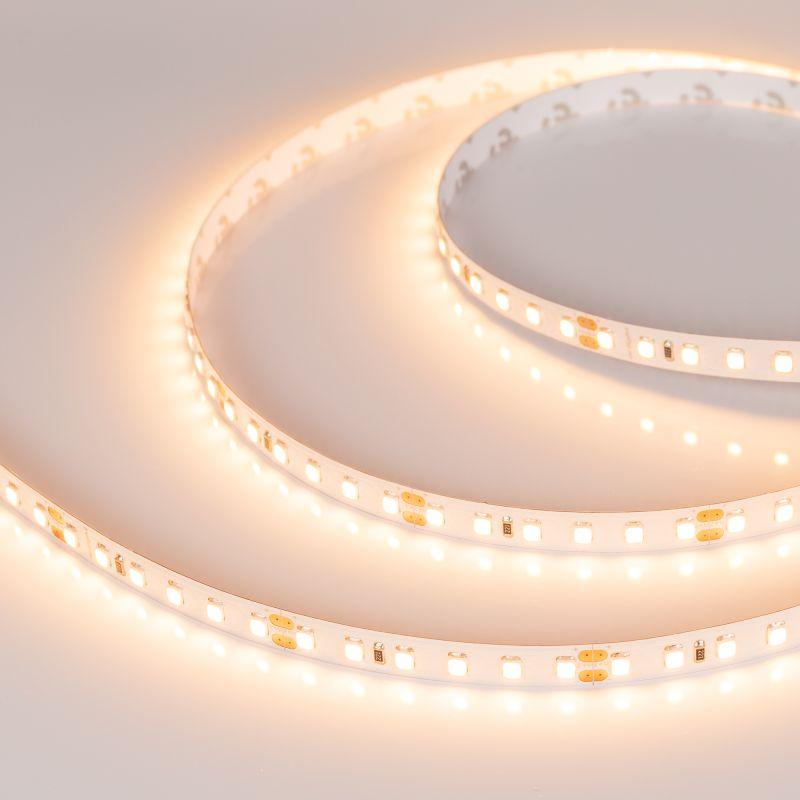 лента светодиодная rt-a120-8mm 24v warm 2700к 2835 9.6вт/м ip20 (уп.5м) arlight 010346(2) от BTSprom.by