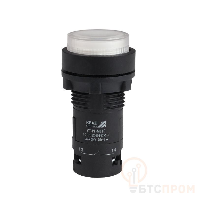 Кнопка с подсветкой OptiSignal Compact D22 С7-PL-M110 бел. 1НО 230В AC XB7NW31M1 КЭАЗ 362099 фото в каталоге от BTSprom.by  Кнопка с подсветкой OptiSignal Compact D22 С7-PL-M110 бел. 1НО 230В AC XB7NW31M1 КЭАЗ 362099 фото в каталоге от BTSprom.by