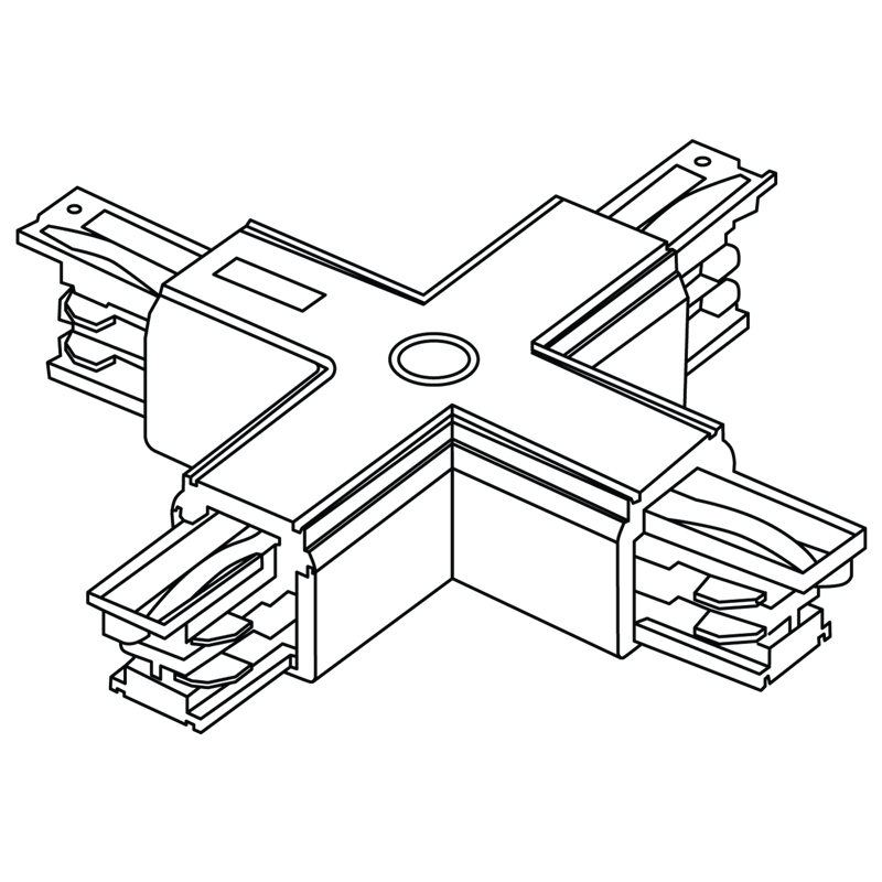 соединитель tf x-образ. металлик ст 4909001340 от BTSprom.by