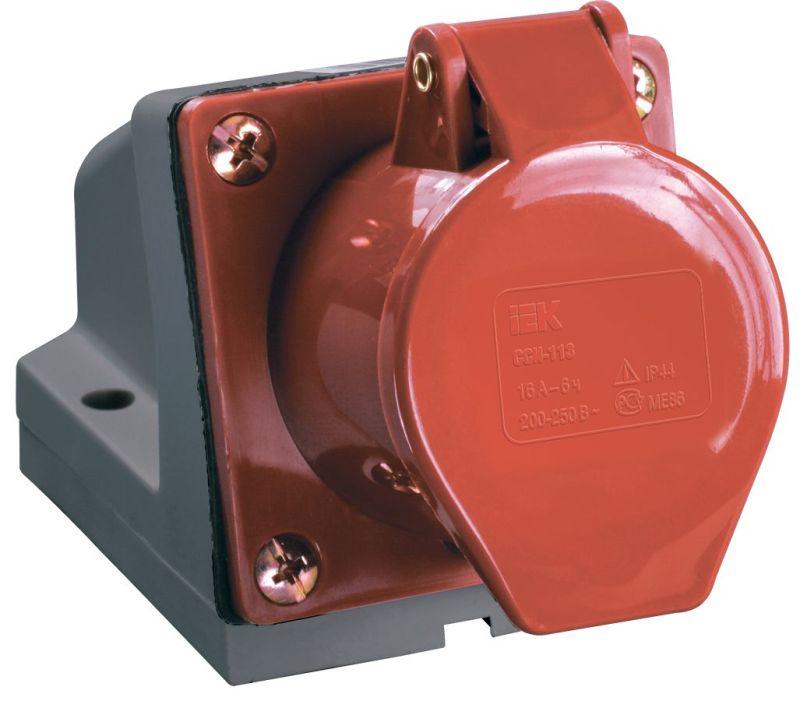 розетка оп 32а 380в 3p+pe+n сси-125 ip44 iek psr12-032-5 от BTSprom.by