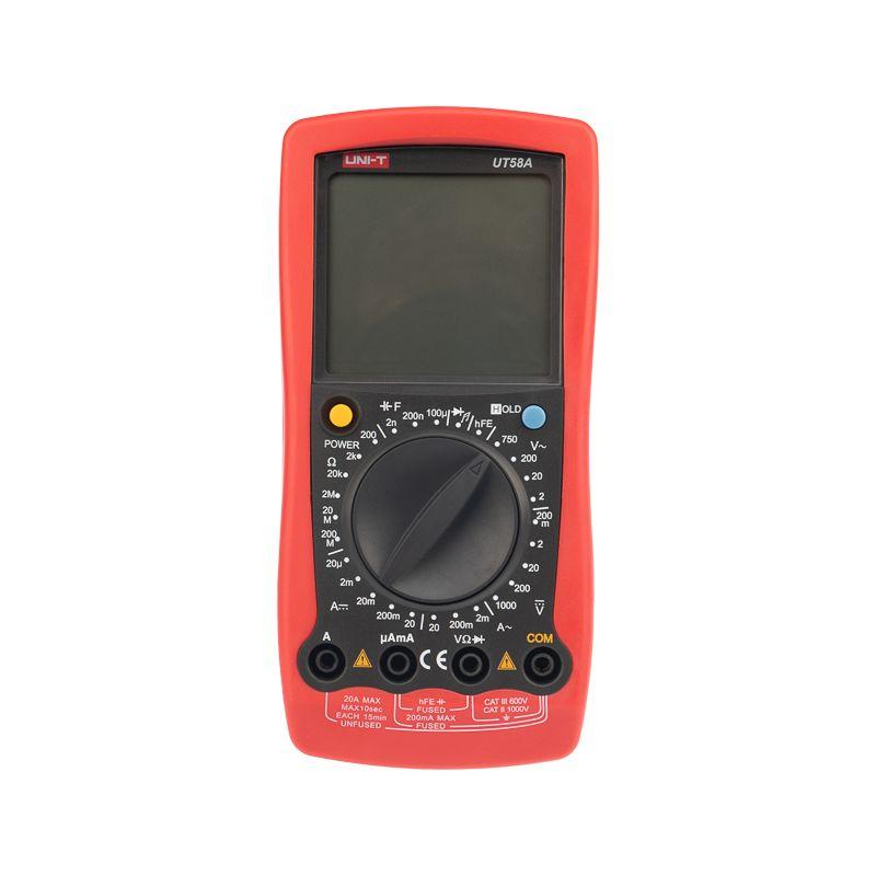  Мультиметр универсальный UT 58A UNI-T 13-1020 фото в каталоге от BTSprom.by