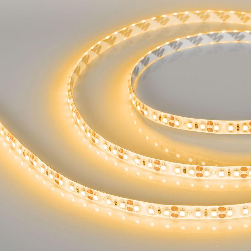 лента светодиодная rtw-se-a120-8mm 12v yellow 9.6вт/м ip65 2835 герметичная (уп.5м) arlight 014883(2) от BTSprom.by