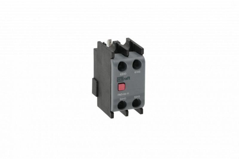 приставка контактная лицевой установки 1но+1нз пкл-02 dekraft 22170dek от BTSprom.by