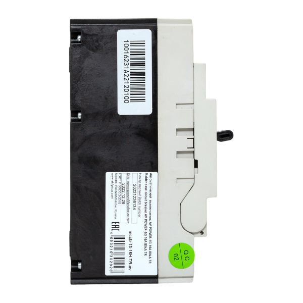  Выключатель автоматический 16А 80кА AV POWER-1/3 TR AVERES EKF mccb-13-16H-TR-av фото в каталоге от BTSprom.by