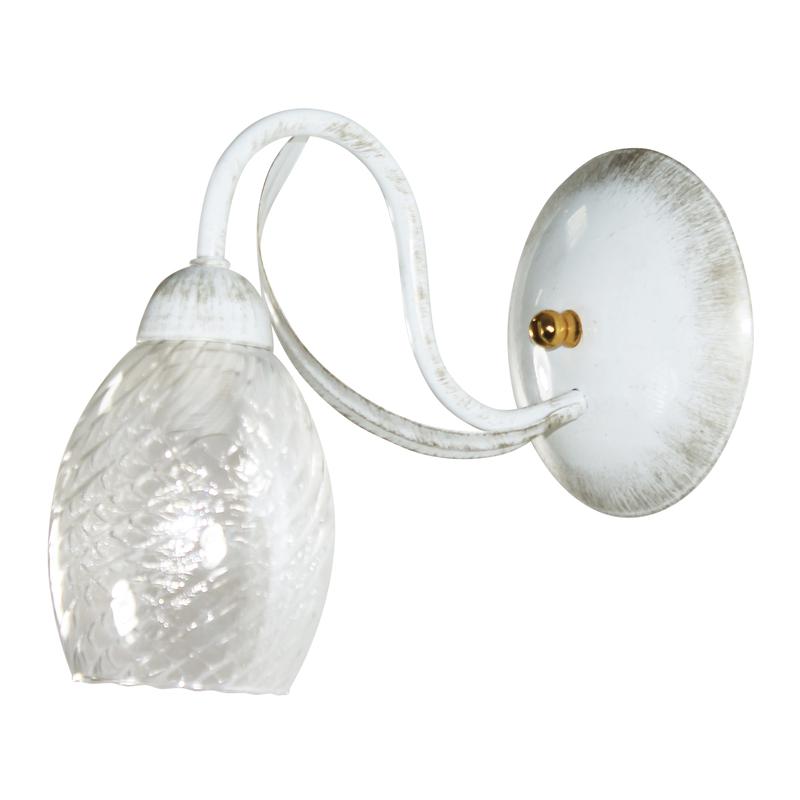 светильник "лилия" 511 (плафон 0013) нбб 01-60-112 e27 (им) настен. бел./зол. элетех 1005405406 от BTSprom.by