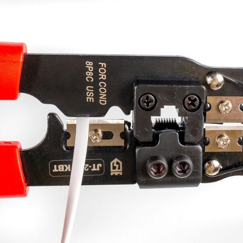  Пресс-клещи для RJ разъемов JT-210 КВТ 84824 фото в каталоге от BTSprom.by