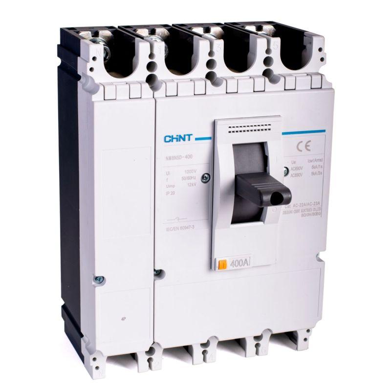 выключатель-разъединитель пост. тока 3п dc nm8nsd-400 (r) chint 269595 от BTSprom.by