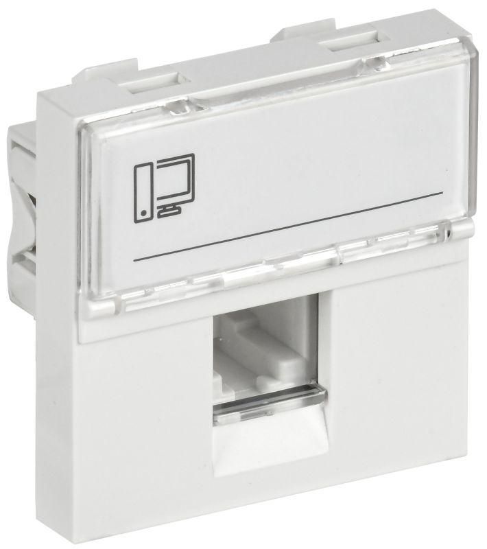 розетка компьютерная 2мод. рки-20-00-п rj45 кат.5e utp механизм primer iek ckk-40d-ri2-k01 от BTSprom.by