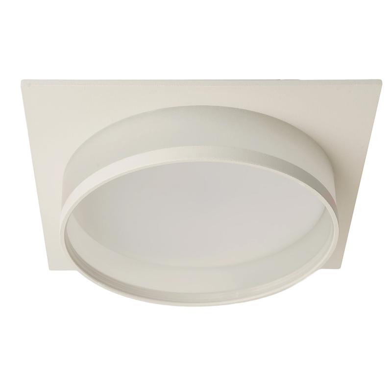 светильник потолочный встраиваемый 25вт 230в gx70 бел. квадрат без лампы dl701 feron 51095 от BTSprom.by