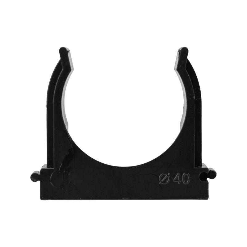  Держатель для труб (клипса) d40мм для монтажн. пистолета черн. Rexant 28-0440-2 фото в каталоге от BTSprom.by