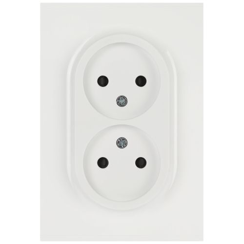 розетка 2-м без заземл. сп 16а ip20 250в arktik бел. эра б0071681 от BTSprom.by